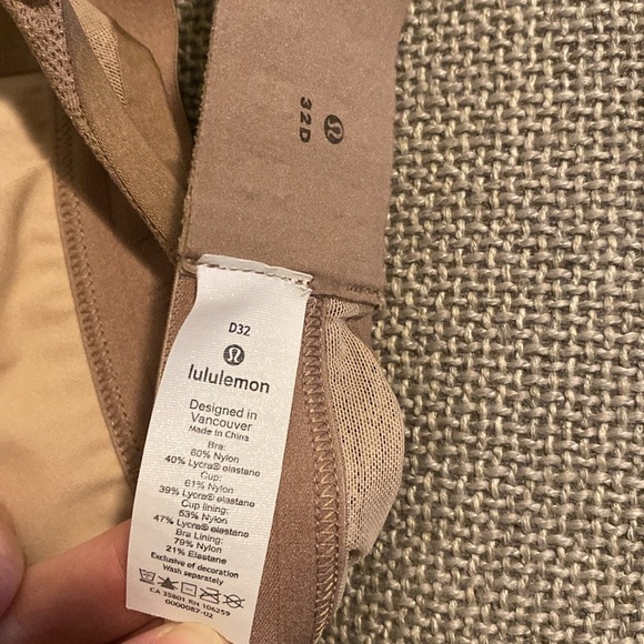 Lululemon Bra nude 32 D - Picture 5 of 5
